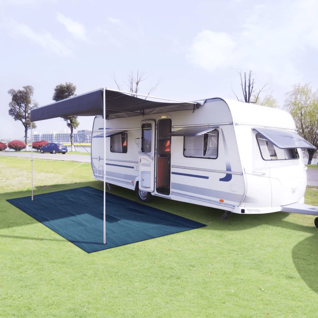 vidaXL Tent Carpet 300x400 cm Blue