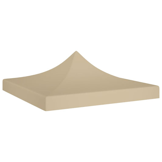 vidaXL Party Tent Roof 2x2 m Beige 270 g/må_