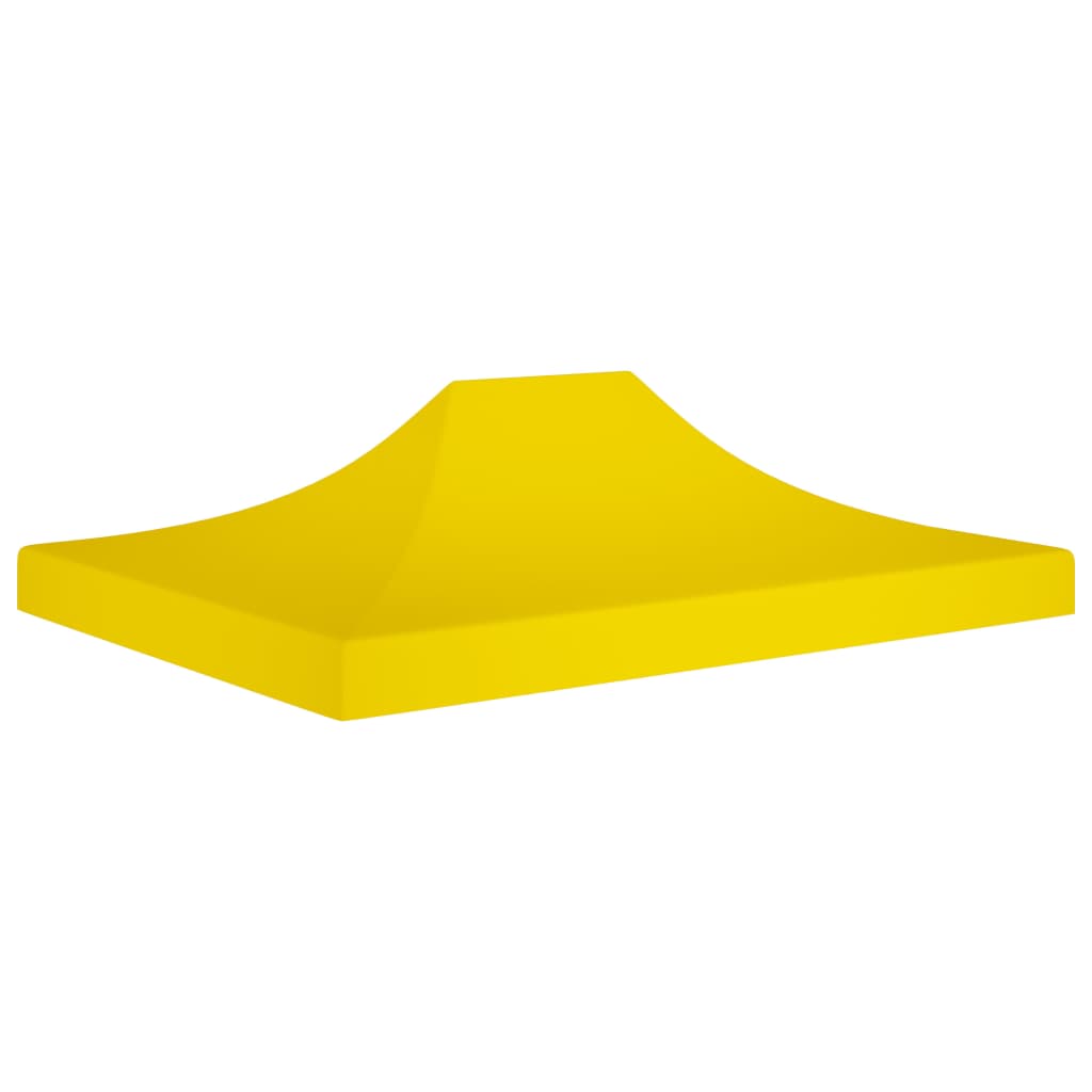 vidaXL Party Tent Roof 4x3 m Yellow 270 g/må_