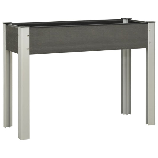 vidaXL Garden Raised Bed 100x40x75 cm WPC Grey