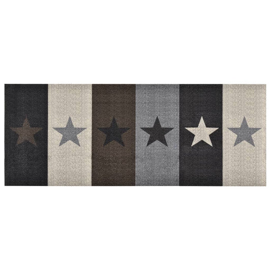 vidaXL Kitchen Carpet Washable Stars 60x180 cm