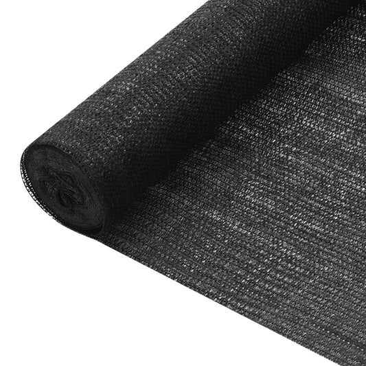 vidaXL Privacy Net Black 1x10 m HDPE 75 g/må_