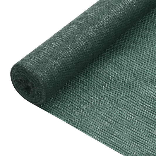 vidaXL Privacy Net Green 3.6x25 m HDPE 75 g/må_