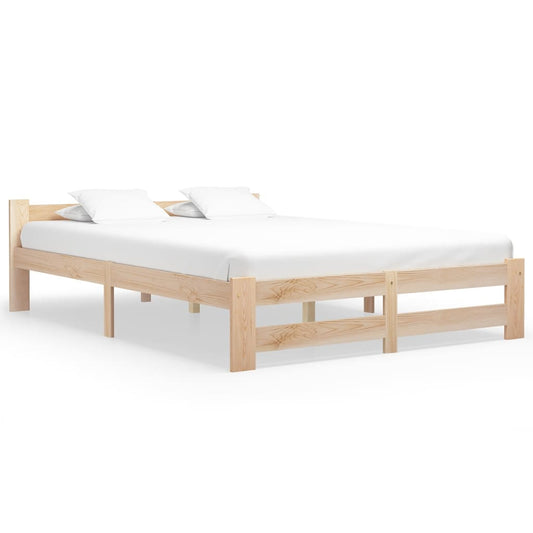 vidaXL Bed Frame Solid Pine Wood 180x200 cm 6FT Super King