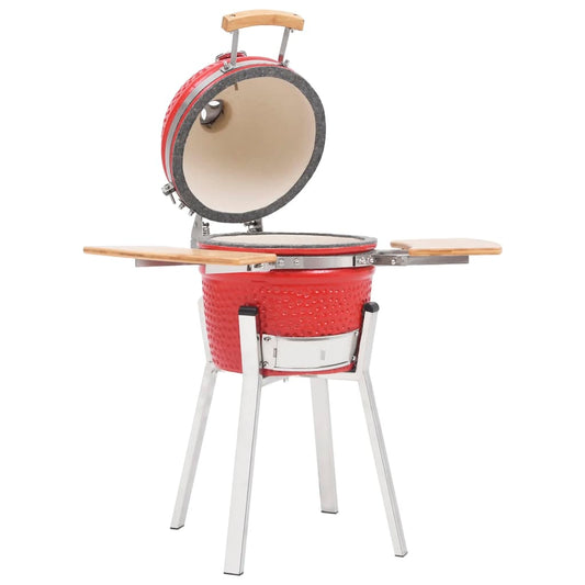 vidaXL Kamado Barbecue Grill Smoker Ceramic 76 cm