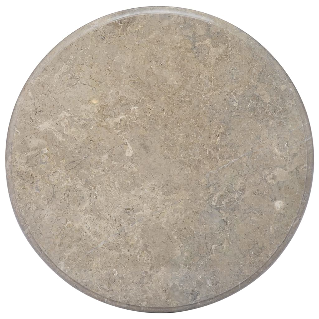 vidaXL Table Top Grey Ì÷70x2.5 cm Marble