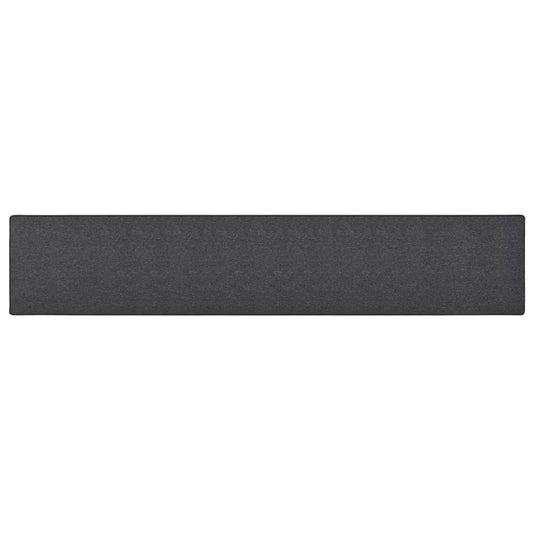 vidaXL Carpet Runner Anthracite 50x300 cm