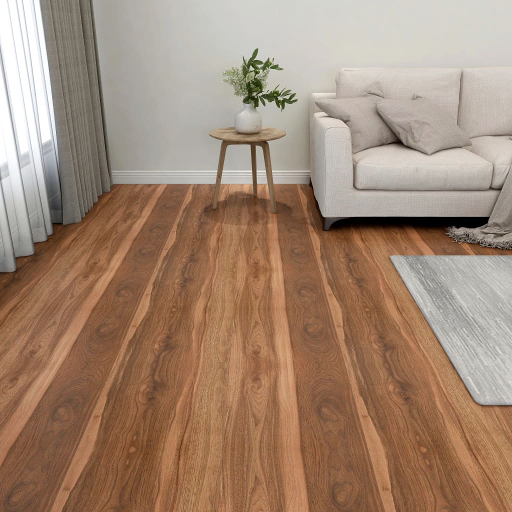 vidaXL Self-adhesive Flooring Planks 20 pcs PVC 1.86 må_ Brown