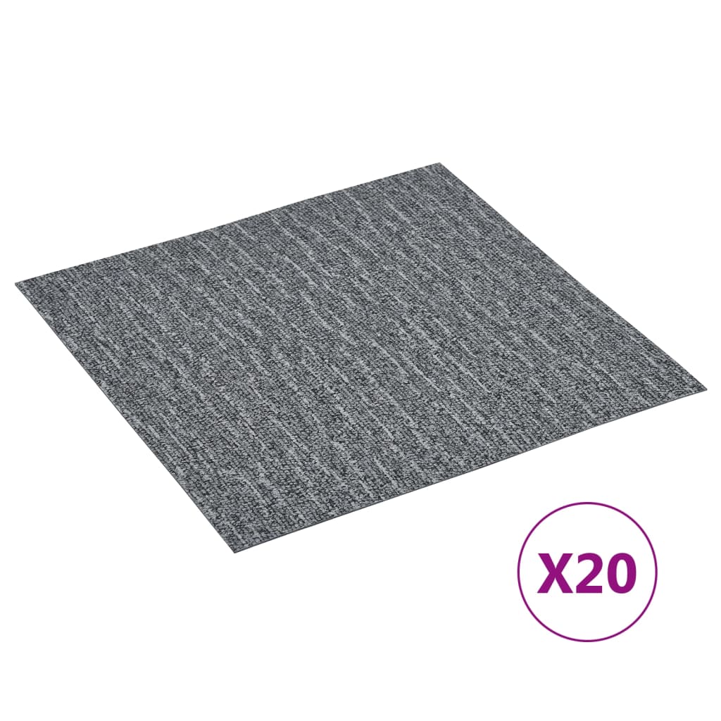 vidaXL Self-adhesive Flooring Planks 20 pcs PVC 1.86 må_ Grey