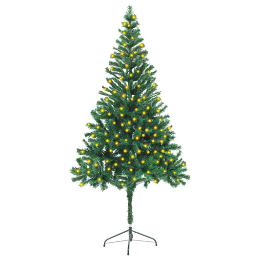 vidaXL Artificial Pre-lit Christmas Tree with Stand 180 cm 564 Branches