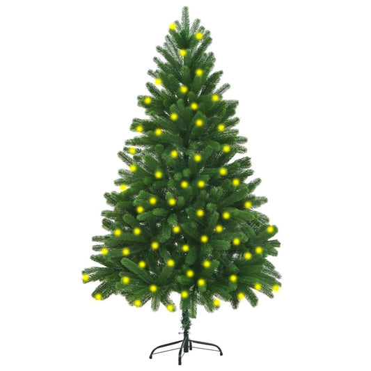 vidaXL Artificial Pre-lit Christmas Tree 180 cm Green