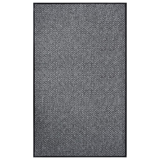 vidaXL Doormat  Grey 90x150 cm
