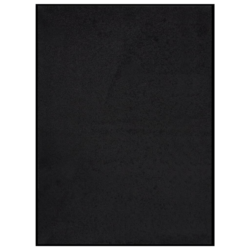 vidaXL Doormat Black 60x80 cm
