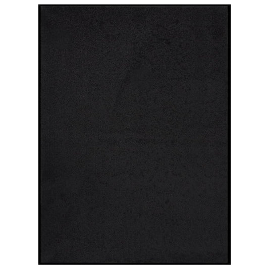 vidaXL Doormat Black 60x80 cm