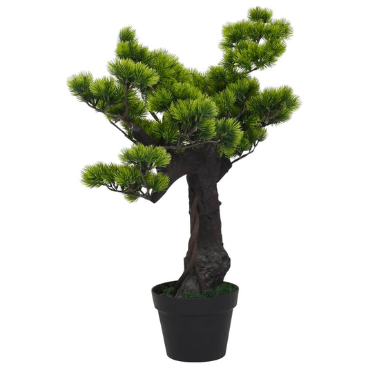 vidaXL Artificial Pinus Bonsai with Pot 70 cm Green