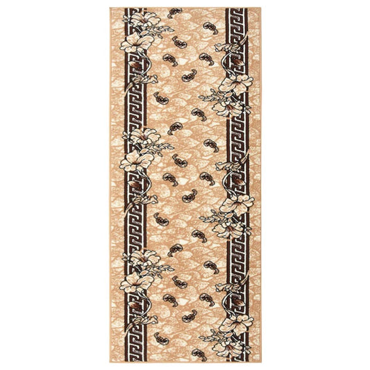 vidaXL Runner Rug BCF Beige 100x250 cm
