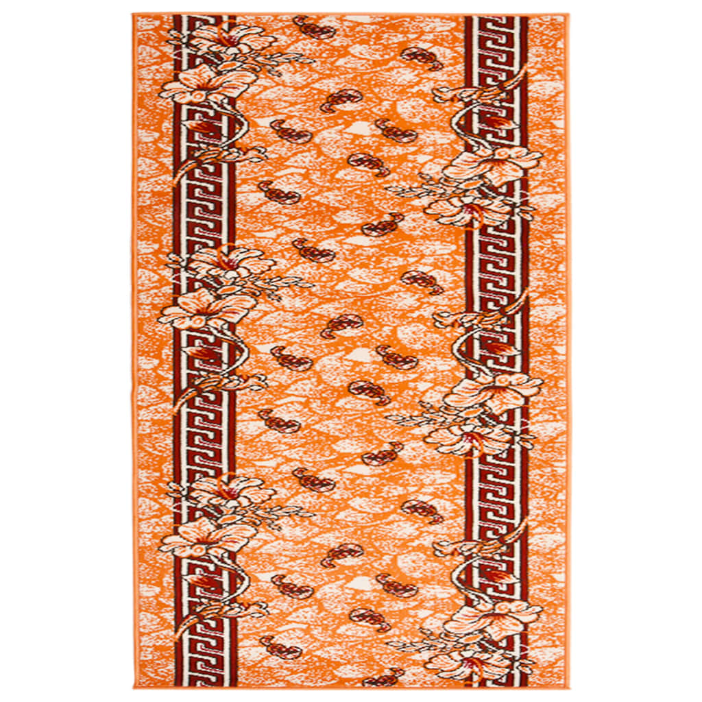 vidaXL Runner Rug BCF Terracotta 100x150 cm