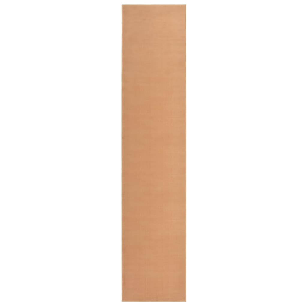 vidaXL Runner Rug BCF Beige 100x500 cm