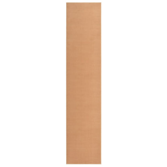 vidaXL Runner Rug BCF Beige 100x500 cm