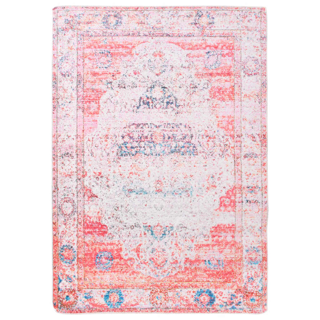 vidaXL Printed Rug Washable Foldable Multicolour 140x200 cm Polyester