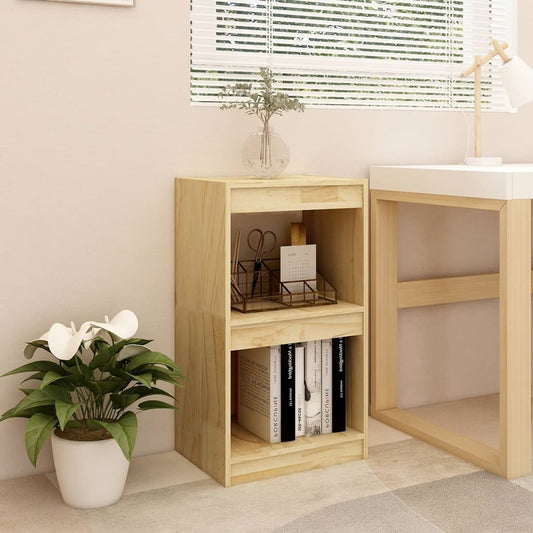 vidaXL Book Cabinet 40x30x71.5 cm Solid Pinewood