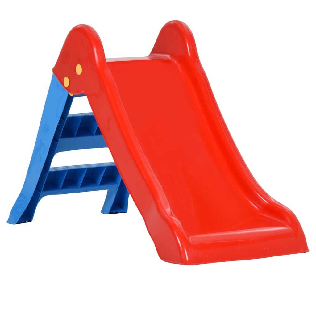 vidaXL Slide for Kids Foldable 111 cm Multicolour