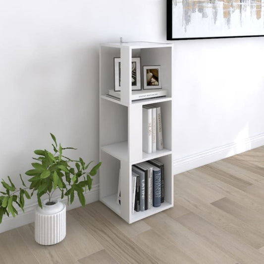 vidaXL Corner Cabinet White 33x33x100 cm Engineered Wood