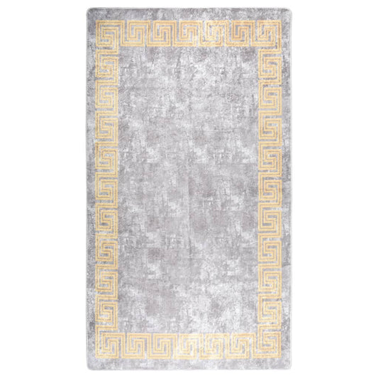 vidaXL Rug Washable 190x300 cm Grey Anti Slip