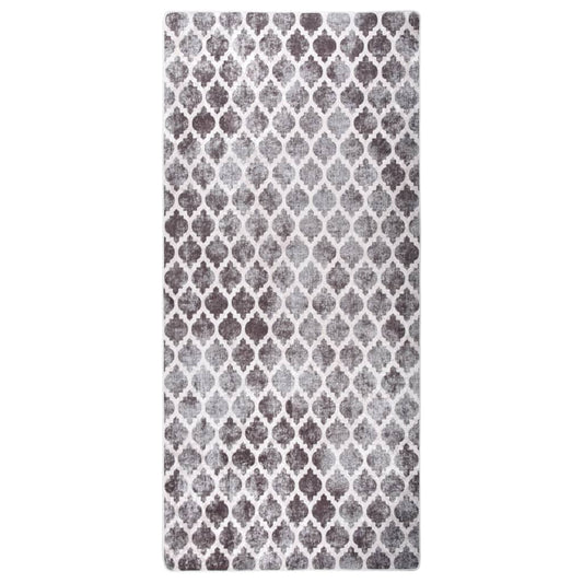 vidaXL Rug Washable 80x300 cm Multicolour Anti Slip