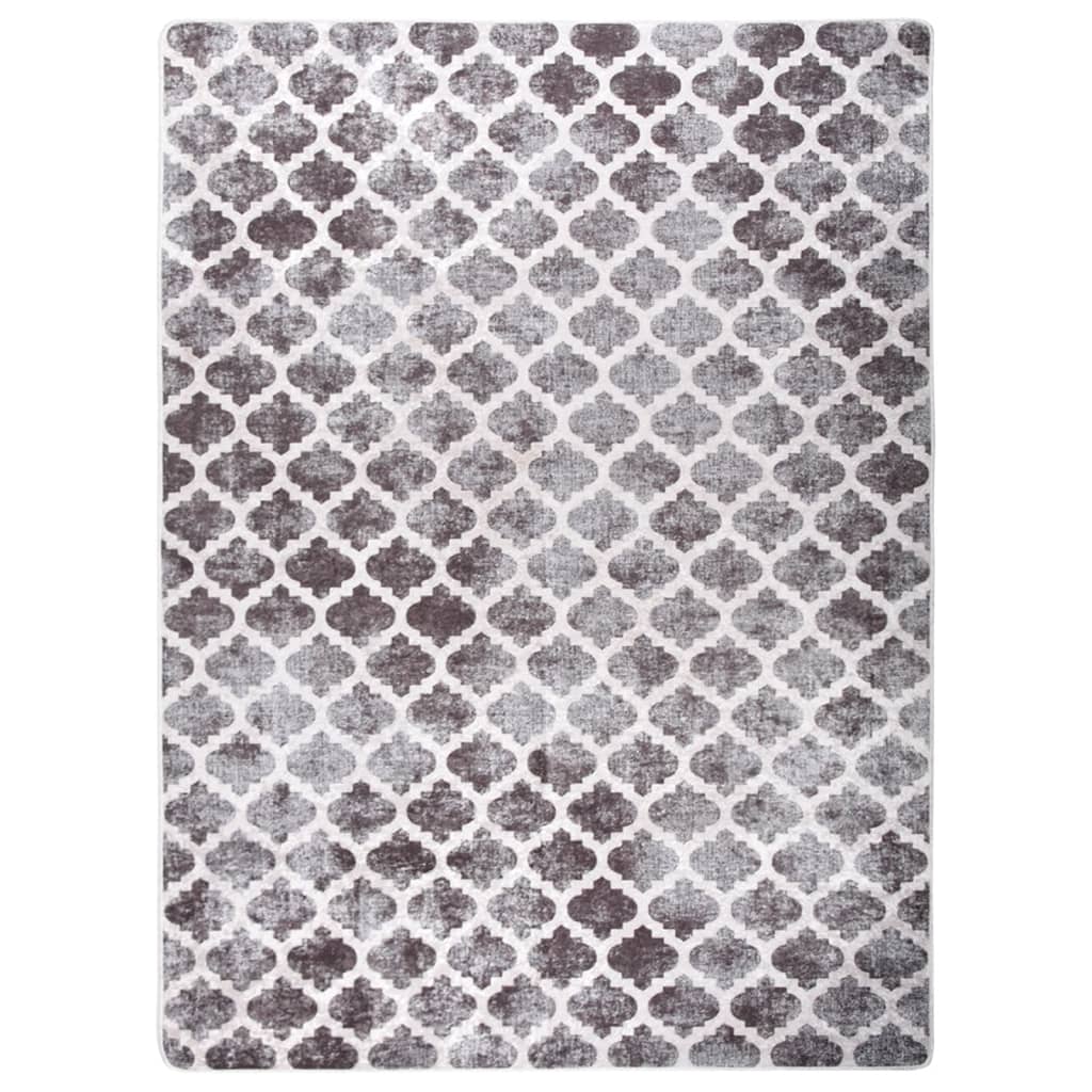 vidaXL Rug Washable 120x180 cm Multicolour Anti Slip