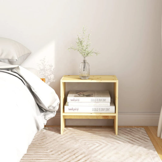 vidaXL Bedside Cabinets 2 pcs 40x30.5x40 cm Solid firwood