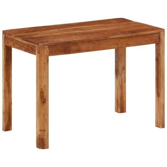 vidaXL Dining Table Solid Wood Acacia with Honey Finish 110x60x76 cm