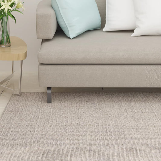 vidaXL Rug Natural Sisal 80x250 cm Sand