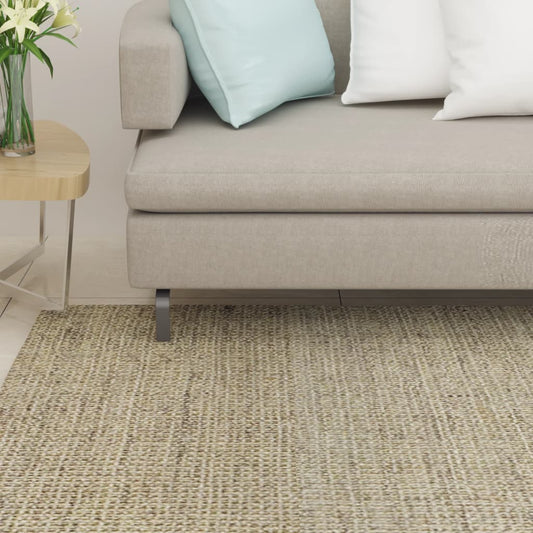 vidaXL Rug Natural Sisal 80x150 cm Taupe