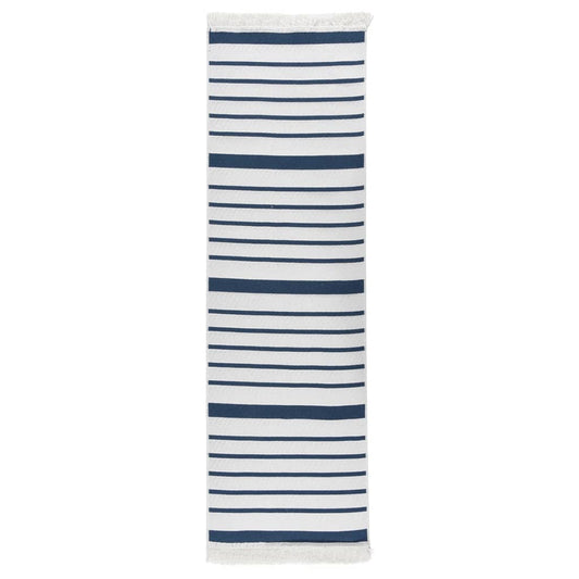 vidaXL Rug Marine 80x300 cm Cotton