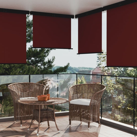 vidaXL Balcony Side Awning 145x250 cm Brown
