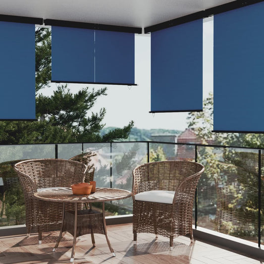 vidaXL Balcony Side Awning 175x250 cm Blue
