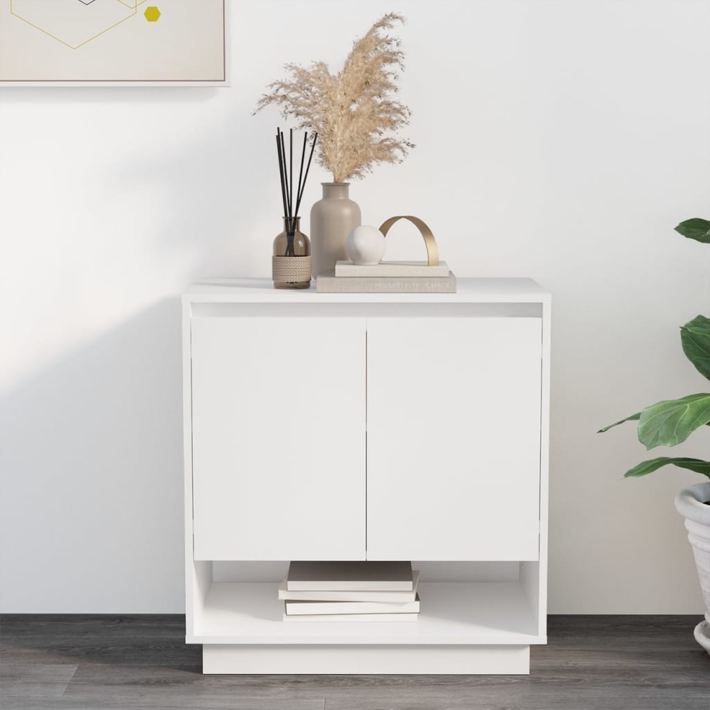 vidaXL Sideboard White 70x41x75 cm Engineered Wood