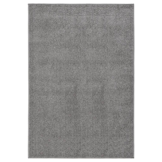 vidaXL Rug Short Pile 160x230 cm Grey