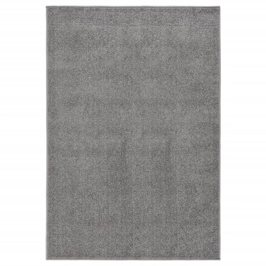 vidaXL Rug Short Pile 200x290 cm Grey