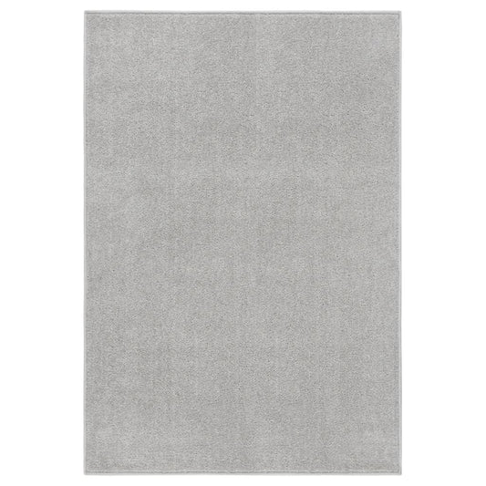 vidaXL Rug Short Pile 200x290 cm Light Grey