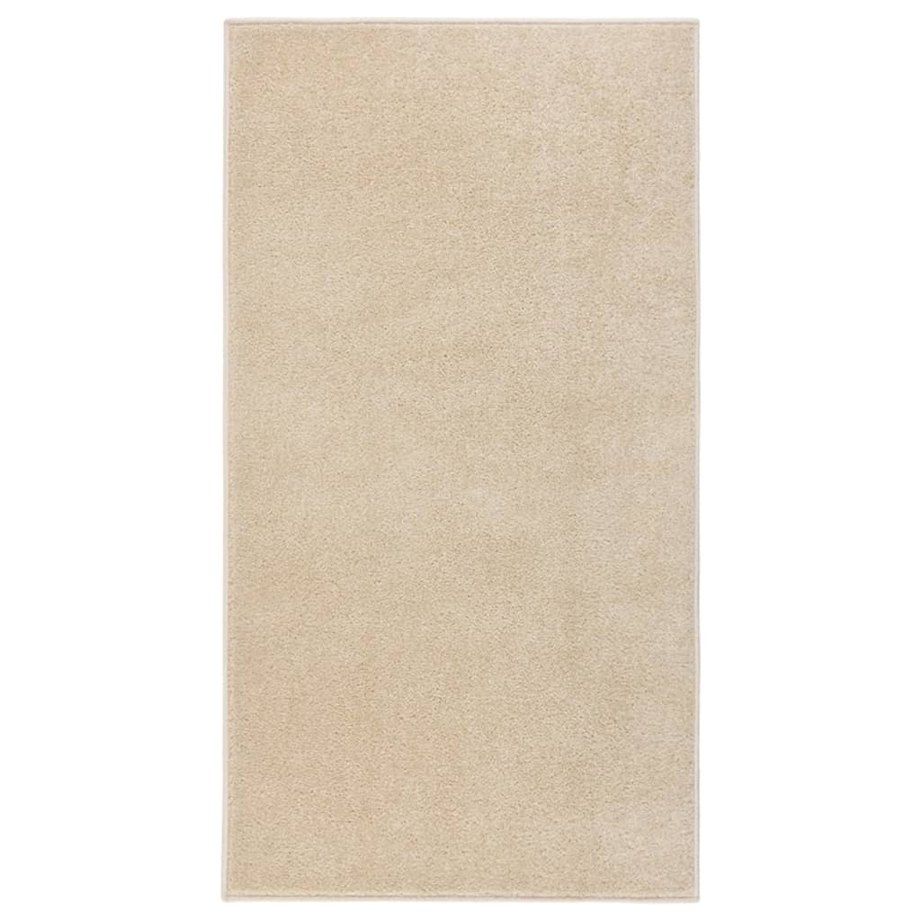 vidaXL Rug Short Pile 80x150 cm Beige