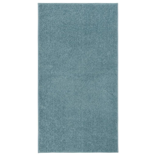 vidaXL Rug Short Pile 80x150 cm Blue