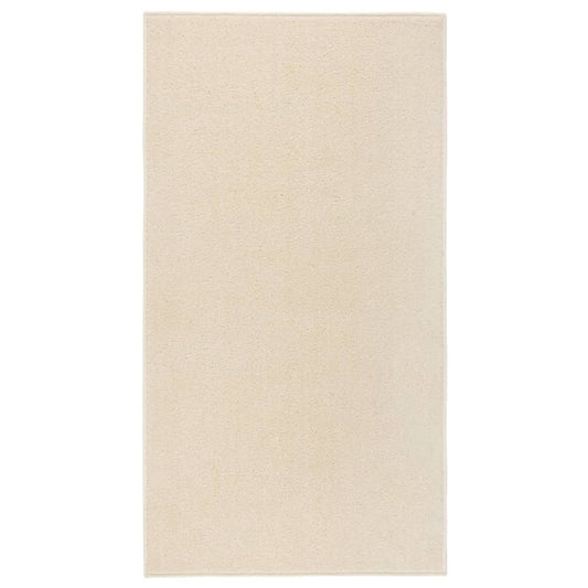 vidaXL Rug Short Pile 80x150 cm Cream