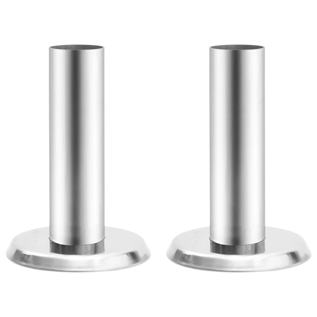 vidaXL Pool Ladder Handrail Brackets 2 pcs 304 Stainless Steel