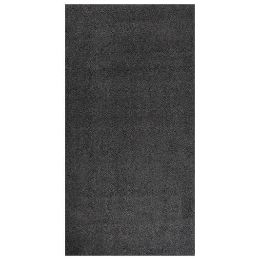 vidaXL Shaggy Rug High Pile Anthracite 80x150 cm