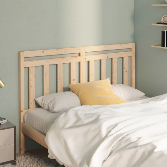vidaXL Bed Headboard 166x4x100 cm Solid Wood Pine