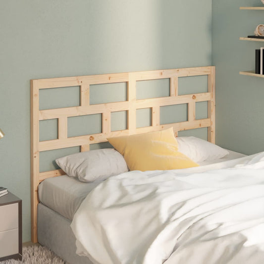 vidaXL Bed Headboard 156x4x100 cm Solid Wood Pine