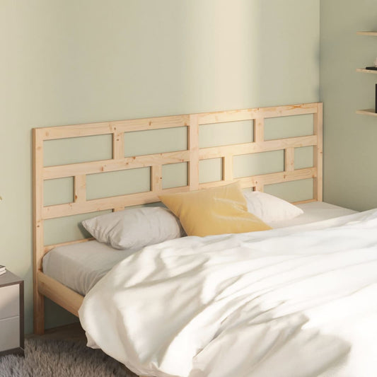 vidaXL Bed Headboard 186x4x100 cm Solid Wood Pine
