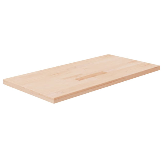 vidaXL Bathroom Countertop 100x50x2.5 cm Untreated Solid Wood